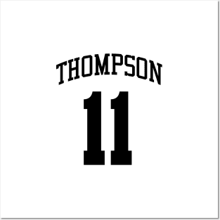 Klay Thompson Number 11 Posters and Art